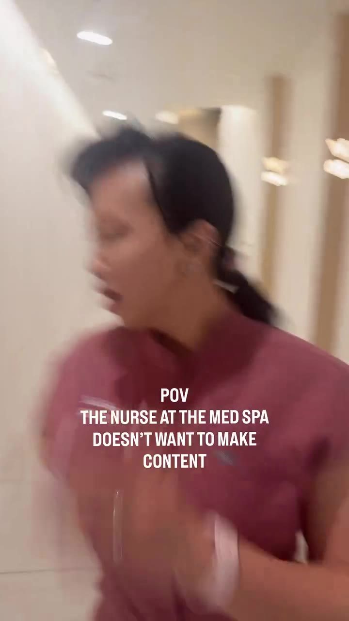 How I got our nurse to finally do the trending audio. 🤣 #lol #bayareamedspa #trending #reels #medspa